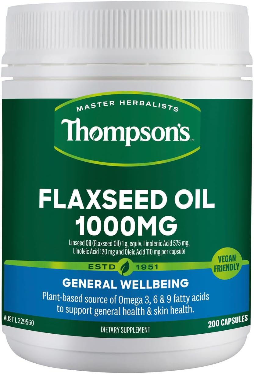 Flaxseed Oil 1000Mg 200 Vegi-Caps image number 1