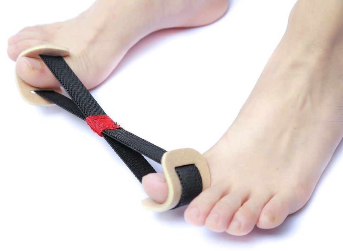 Big Toe Strap Bunion Straightener Stretchy Belt Toe Stretcher Alignment Hallux Valgus Corrector Foot Pain Relief image number 3