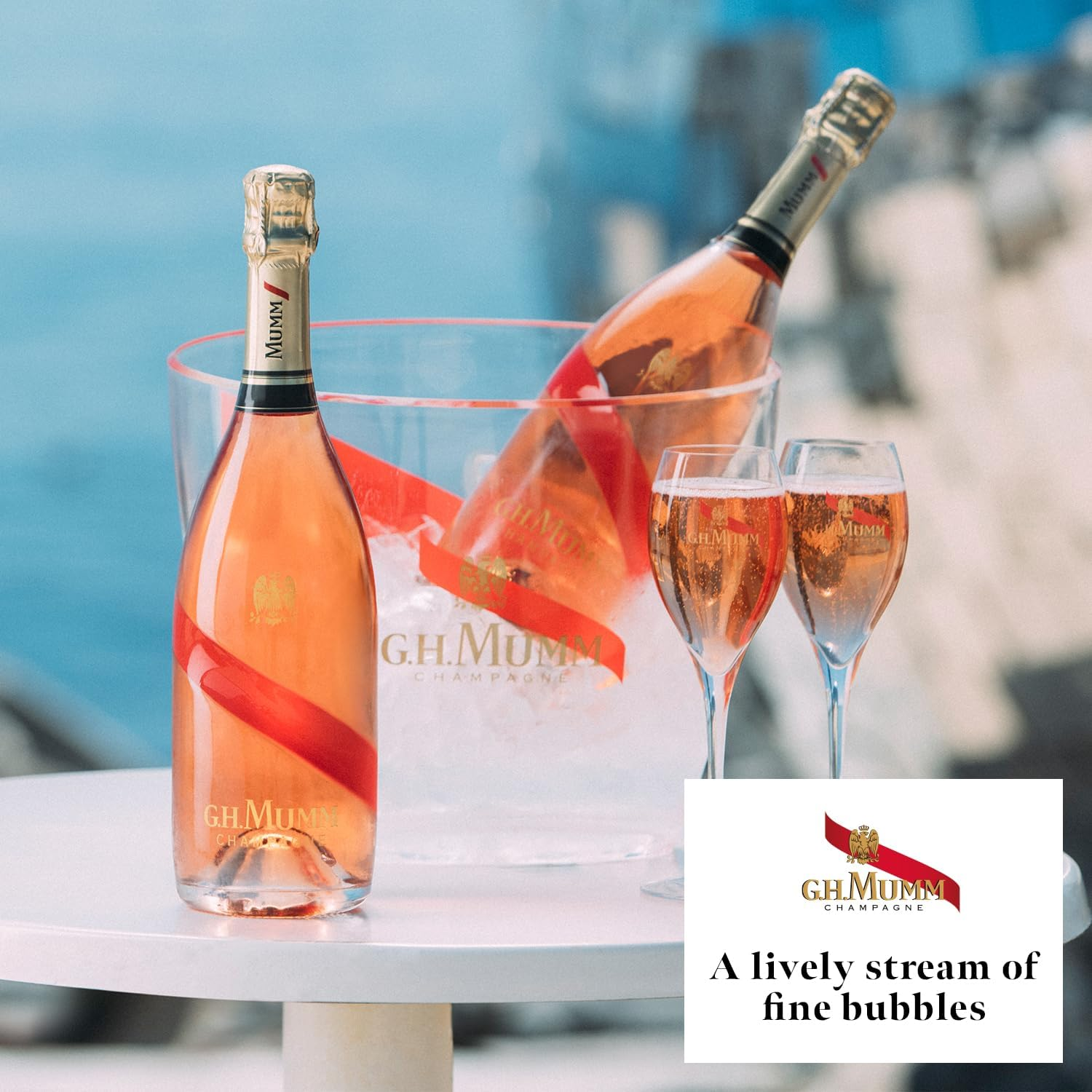 Mumm Grand Cordon Rose Champagne 750Ml image number 5