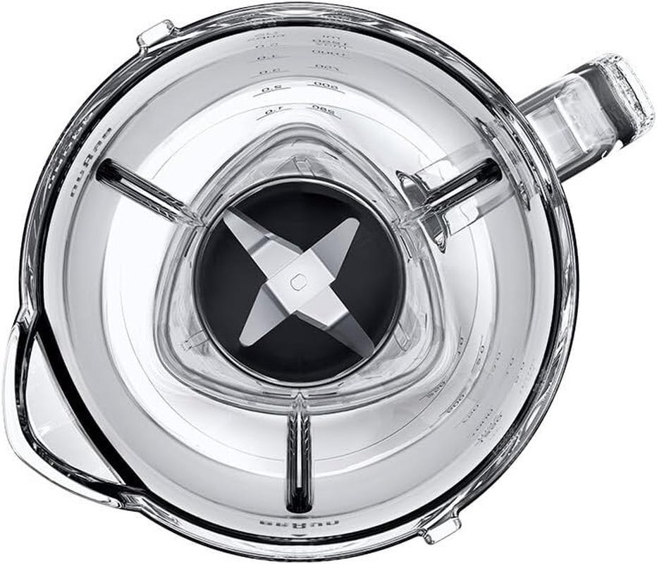 Braun Household Powerblend 1 Jug Blender JB1050BK, Triaction Technology, Food Blender, Drink Blender, 600W, 2 Speeds, Compact Design, Black - White image number 2