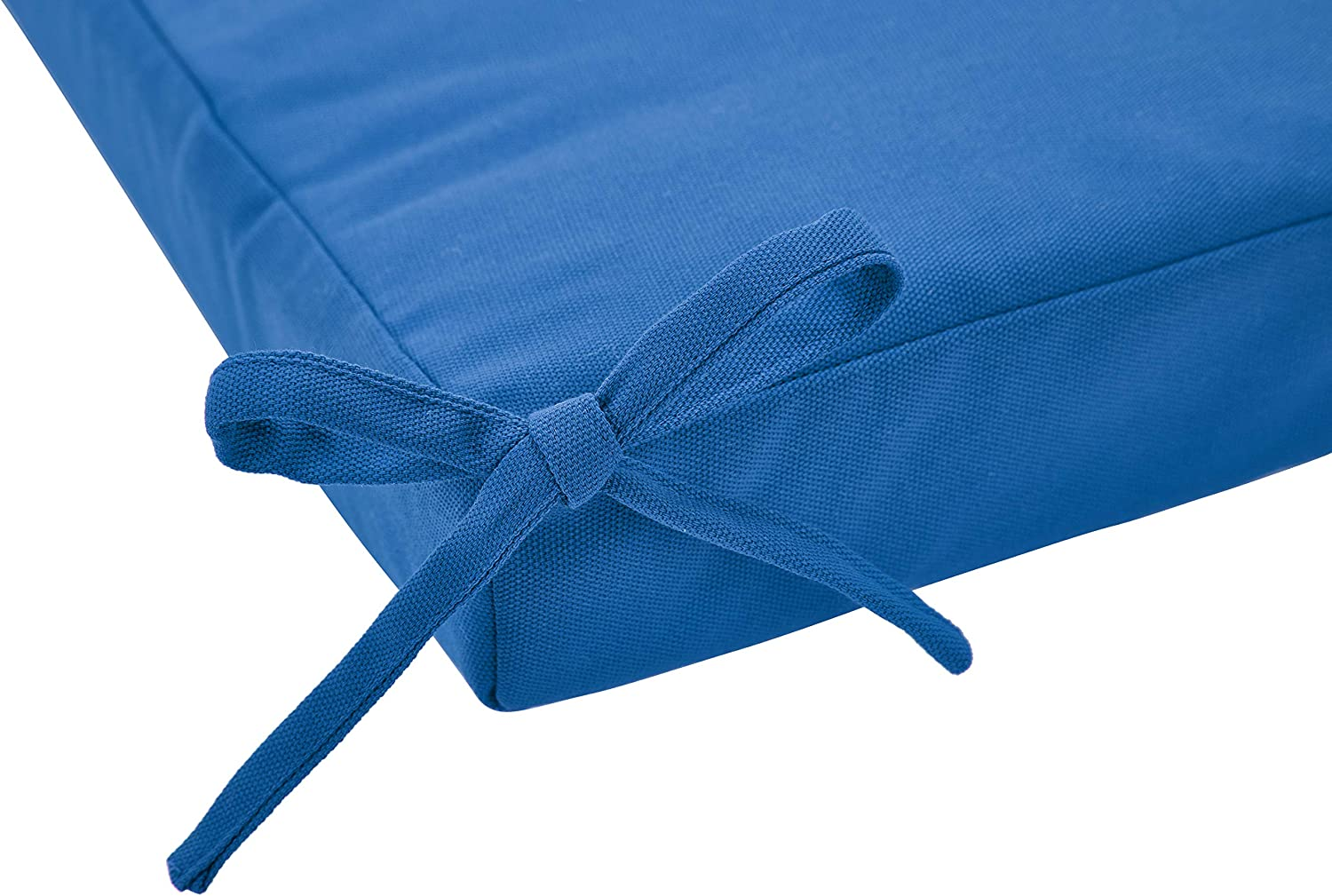 Amazon Basics Outdoor Patio Bench Cushion - 45 X 18 X 2.5 Inches, Blue image number 1