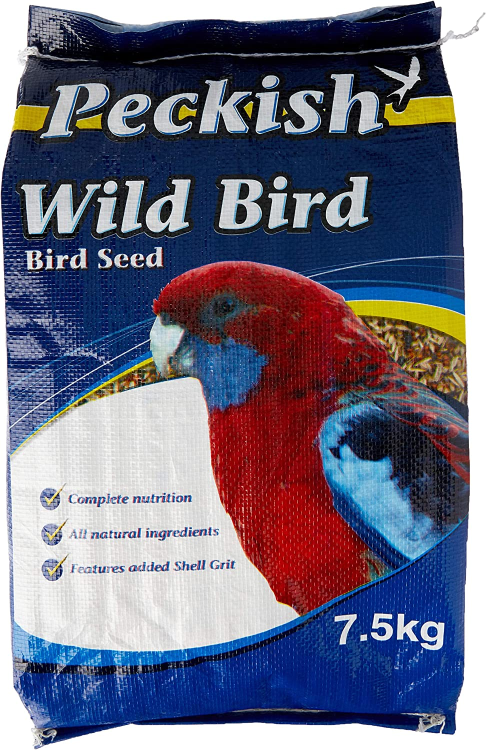Peckish Wild Bird 20Kg - for Wild Birds and Large Parrots, Premium Seed Blend, Supports Wild & Native Birds, Nutrient-Rich, Ideal for Year-Round Feeding, Promotes Balanced Diet for Optimal Health