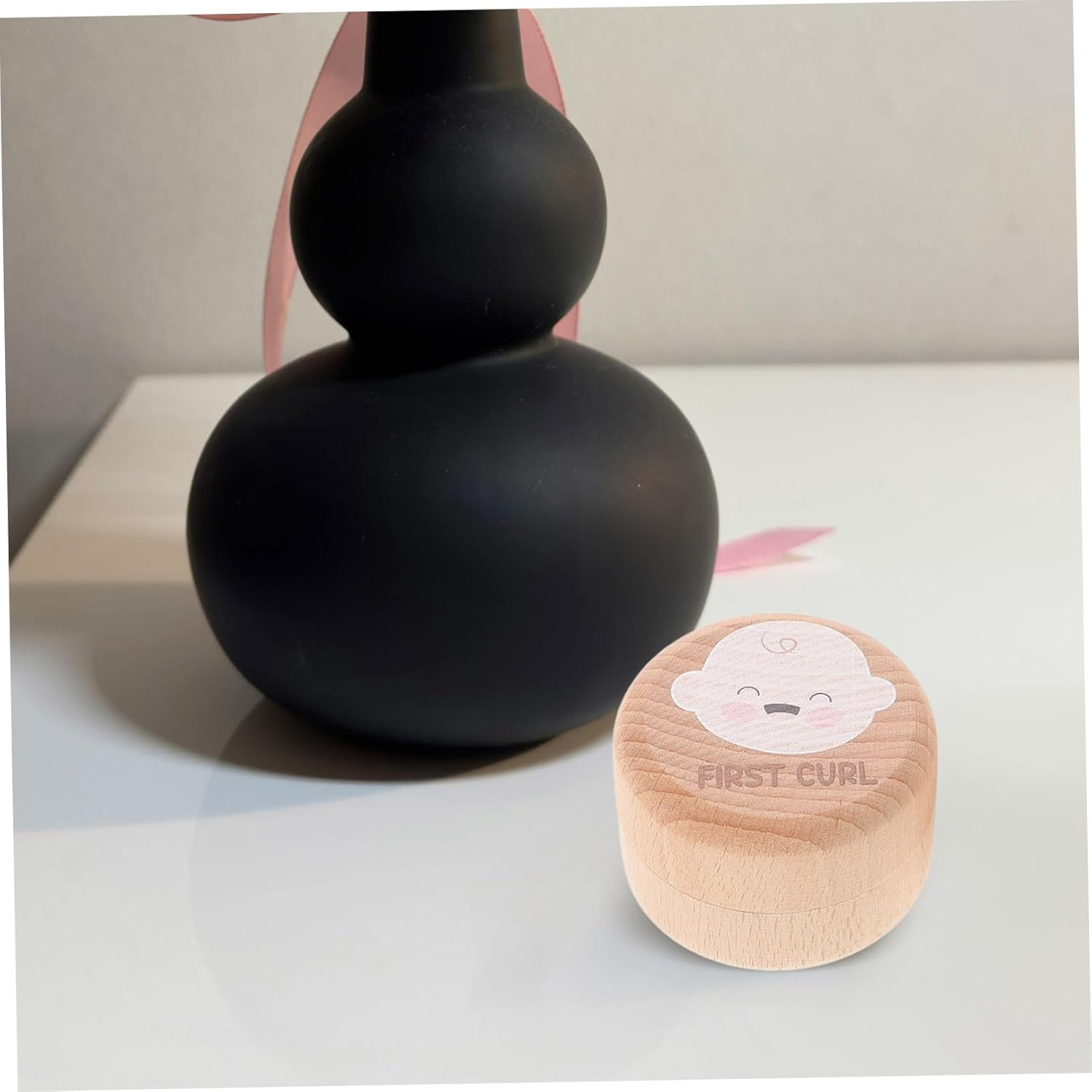 Wooden Tooth Keepsake Box Baby Lost Tooth Holder 2Pcs Set Boys Girls First Container for Toddler Storage image number 6