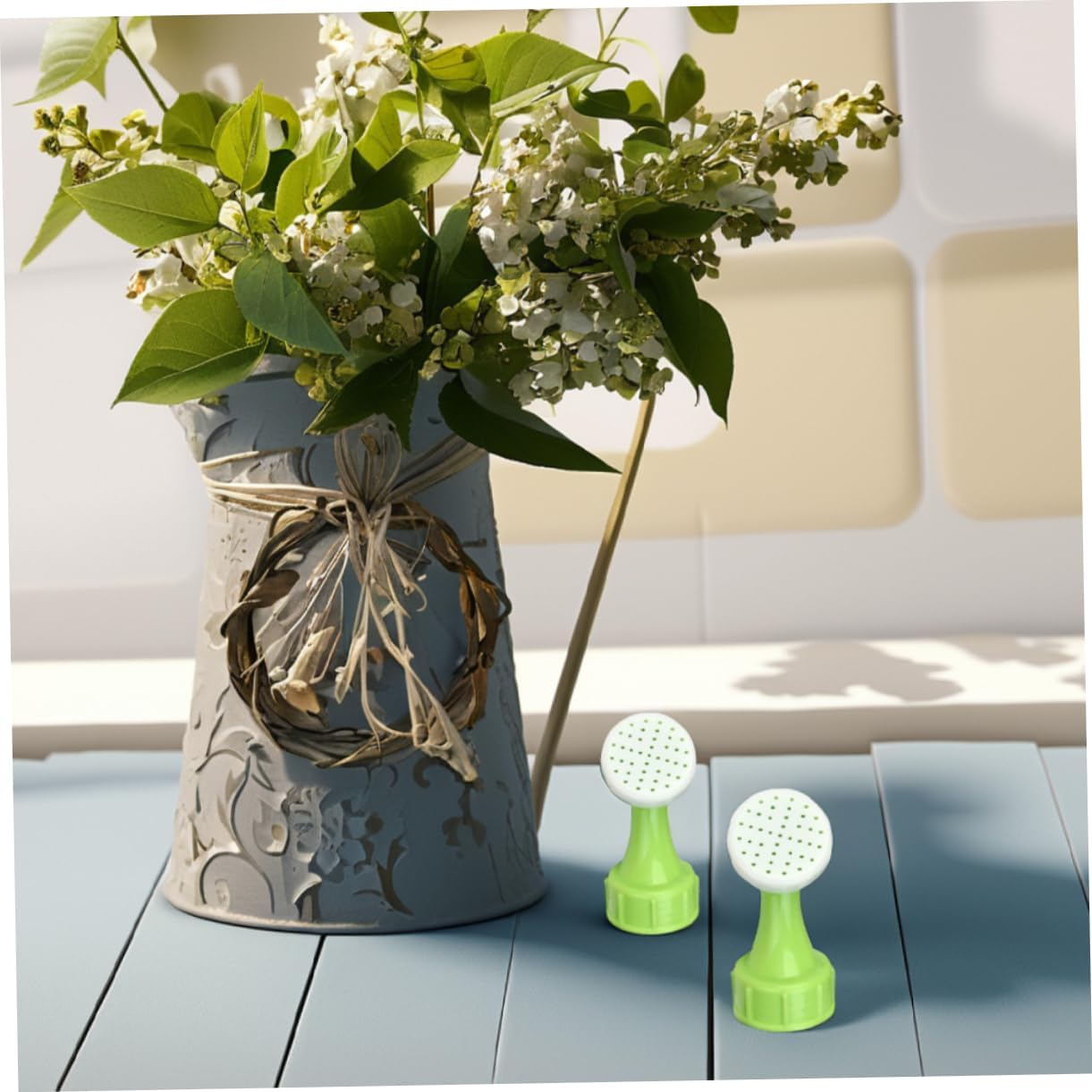 IWOWHERO 8Pcs Garden Watering Spray Nozzle for Outdoor Hose Bottle Nozzle Jet Sprinkler Function for Bonsai Plants and Gardening Supplies image number 5