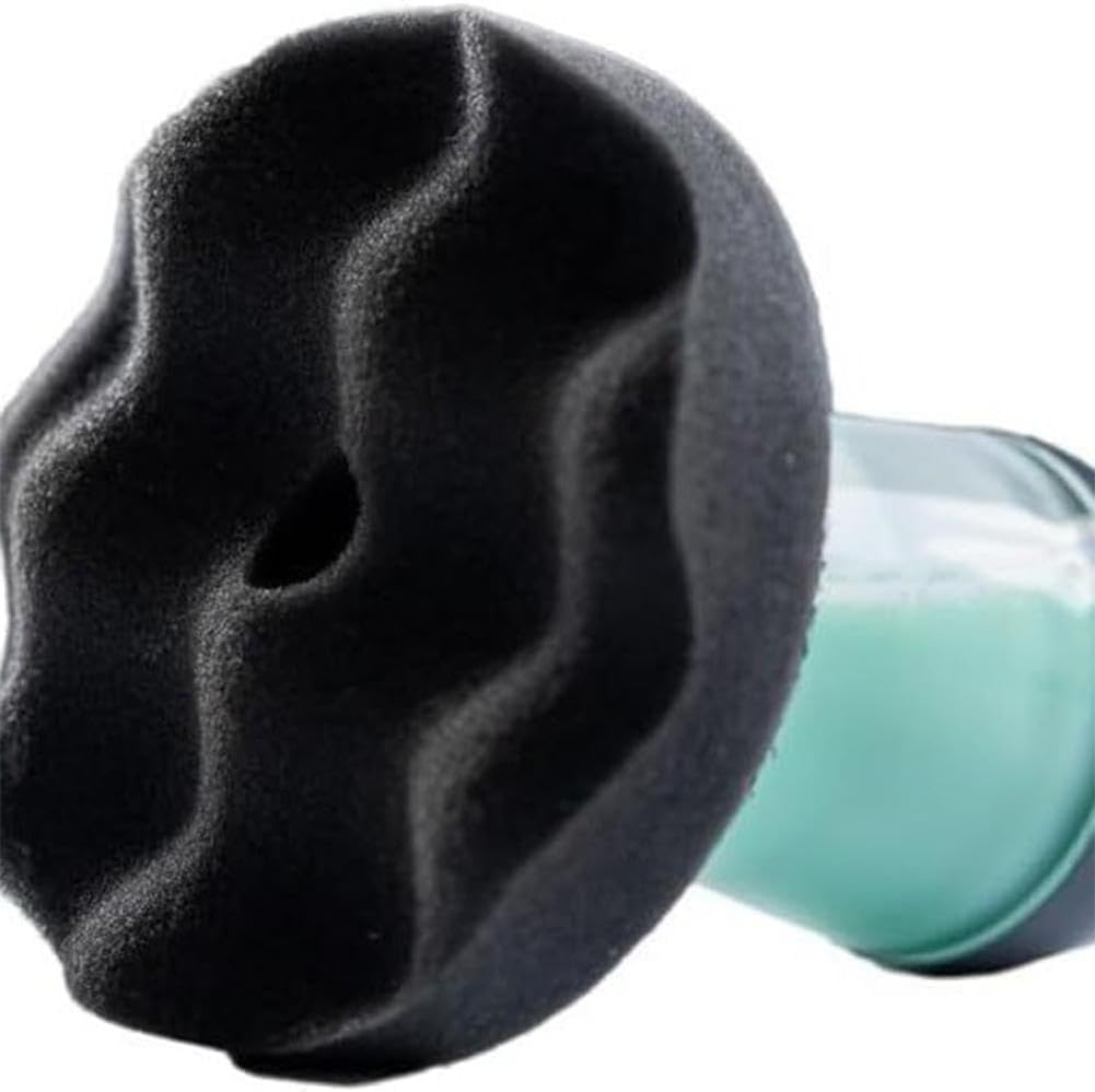 Flow Tire Shine Applicator, Reusable Tire Dressing Tool for Car Truck SUV, Easy to Use Mess-Free Sponge for Even Streak-Free Shine, Professional Auto Detailing Kit image number 6