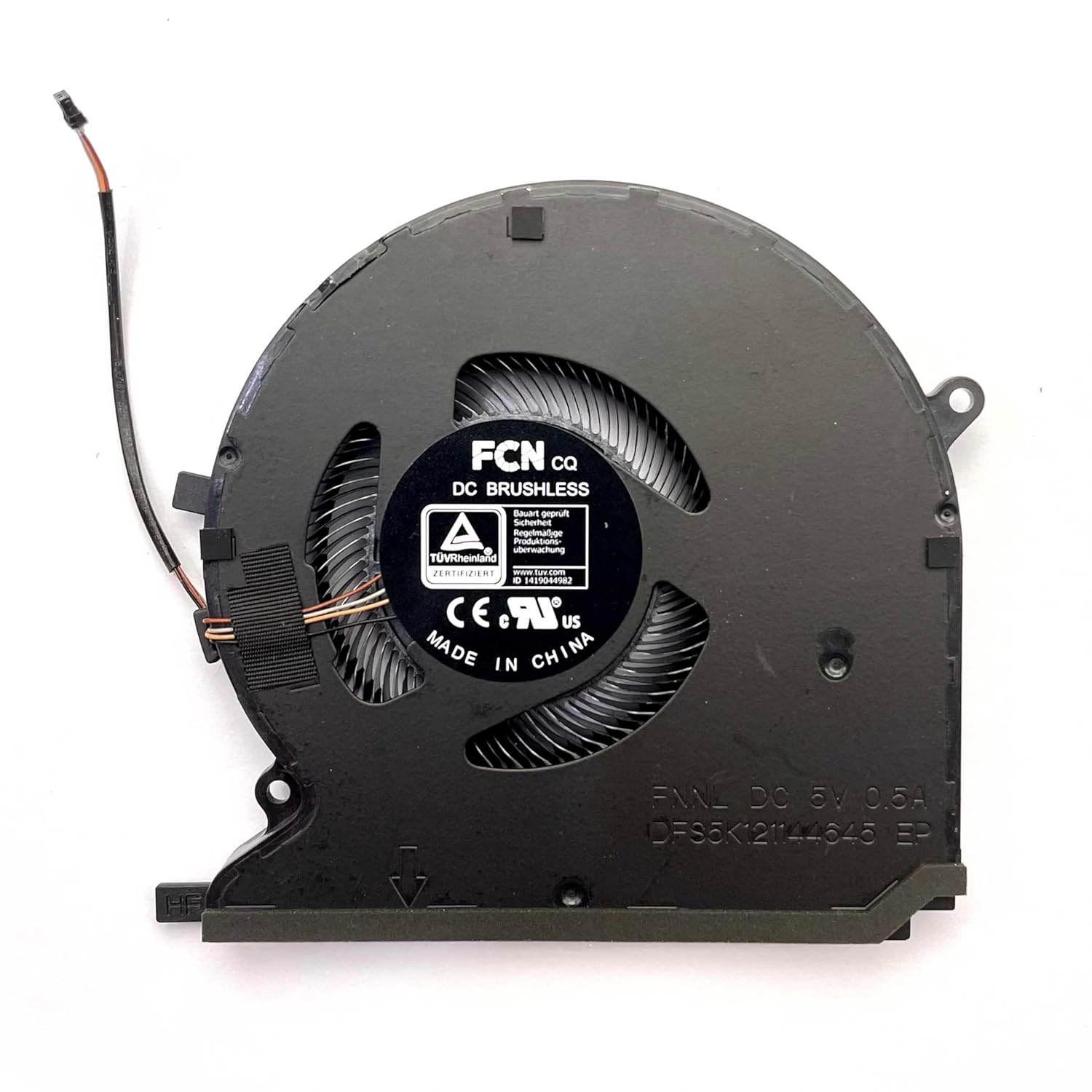 CPU+GPU Cooling Fan Replacement for Razer Blade 14" (2021-2022) RZ09-0370, Rz09-0370X, RZ09-0427, Rz09-0370X image number 1