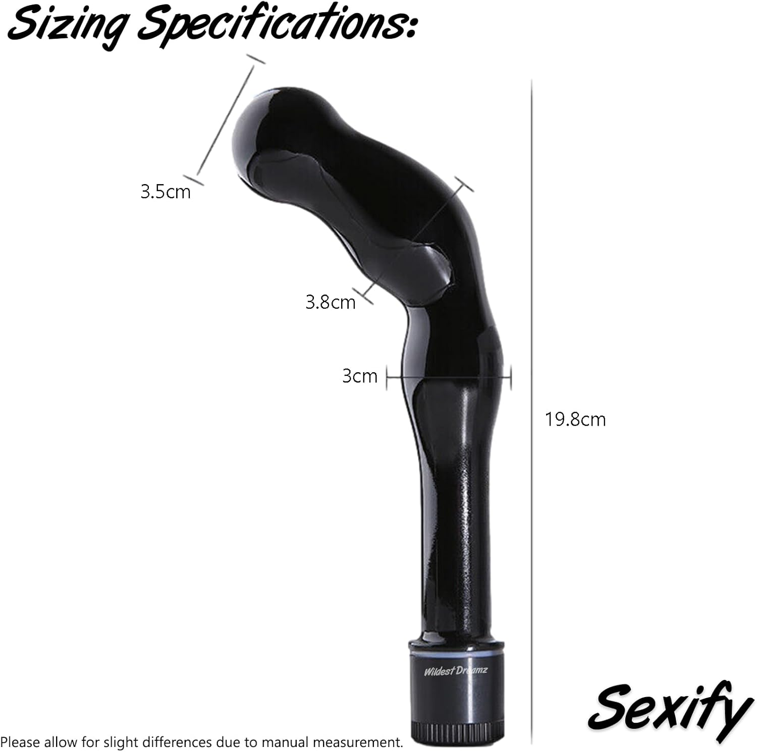 Prostate Massager Anal Vibrator Vibrating Massager Butt Plug P-Spot Milking Orgasm Inducing Vibe Male Anal Sex Toys G-Spot Dildo Rigid Stimulator Big Sex Toy image number 1