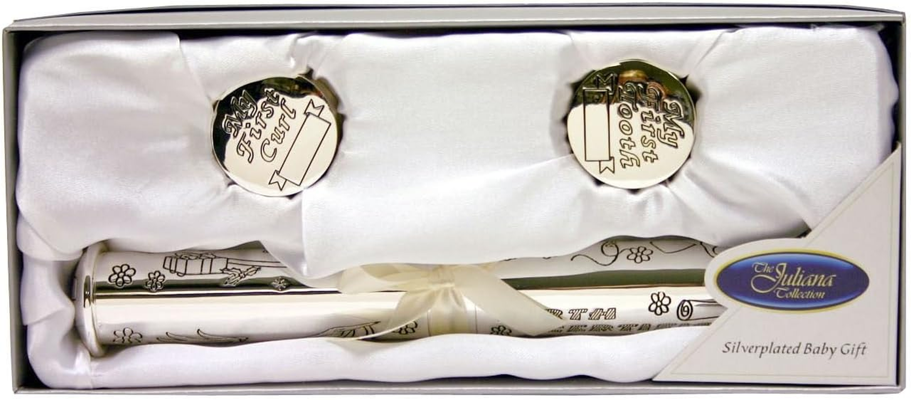 The Juliana Collection - Birth Certificate Holder & 1St Tooth & Curl Set - 8839S
