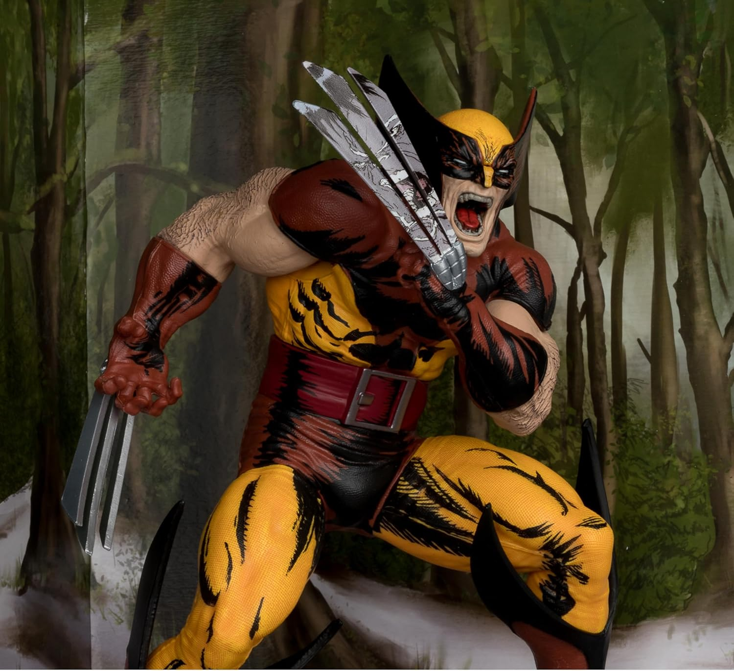 Marvel Collection 1:6Th Wv2 - Wolverine by Todd Mcfarlane (The Incredible Hulk #340) image number 6