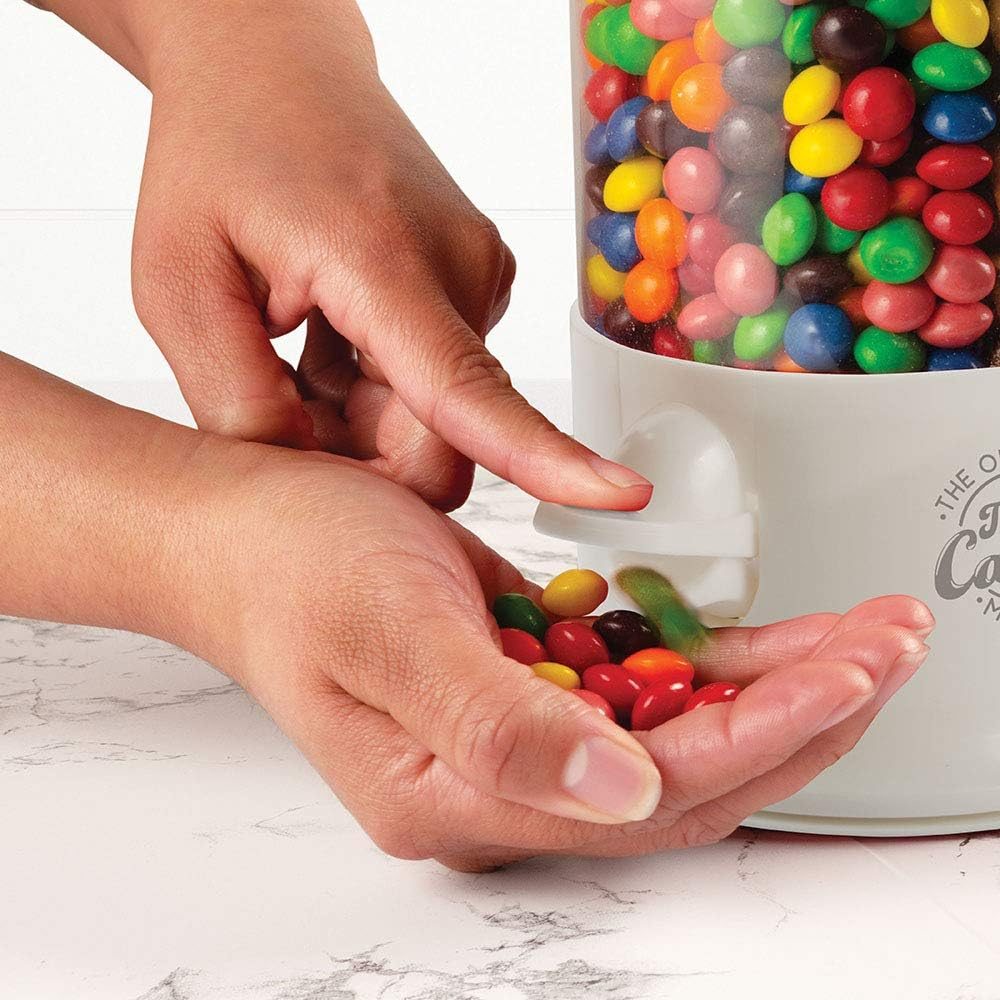 Handy Gourmet Original Triple Machine-Fun Candy & Nut Dispenser-New & Improved (Pearl White), Standard image number 3