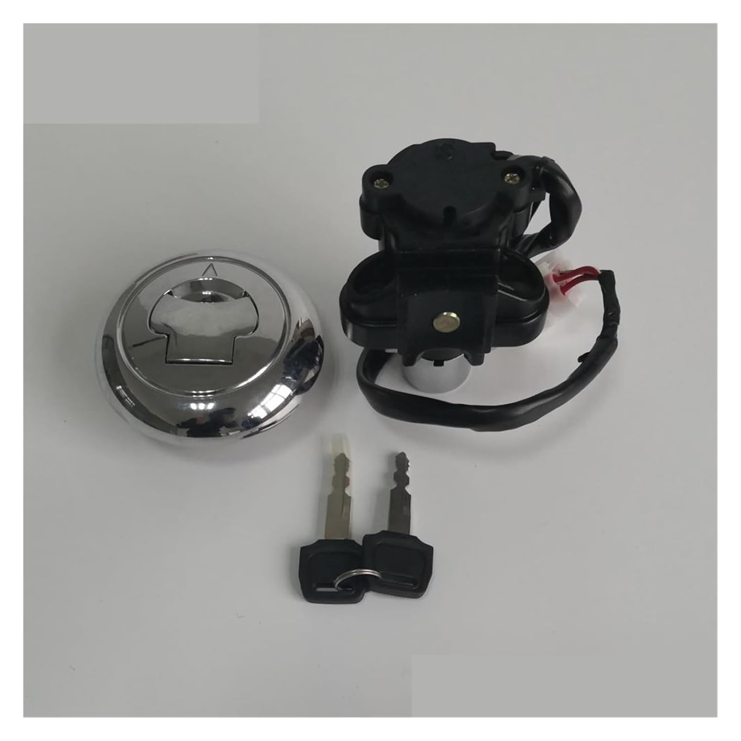 Muzhen Store Lock Set (Ignition Switch & Fuel Tank Cap/Gas Cap) Compatible with Motorcycle Compatible with KEEWAY Compatible with Superlight 125 150 Compatible with Vento Compatible with Rebellian 1 image number 2