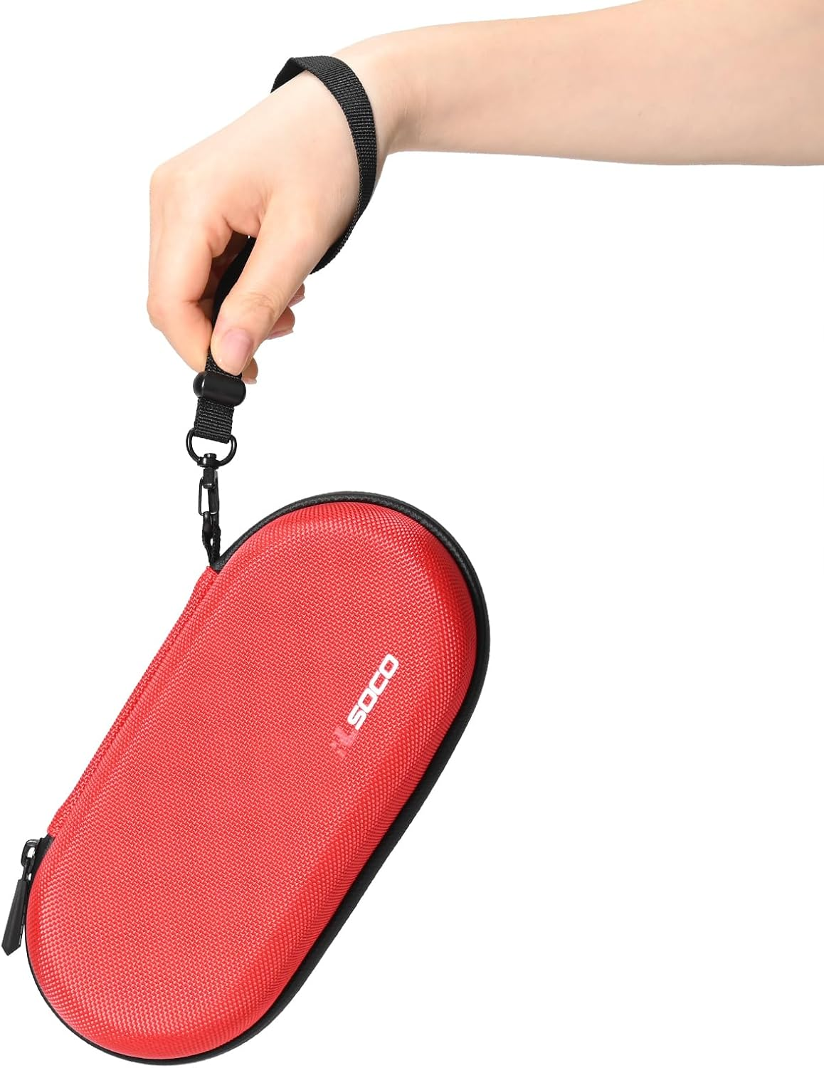RLSOCO Carrying Case for Epipen Fits Asthma Inhaler/Allergy Meds/Diabetic Supplies/Auvi-Q/Insulin Pen/Anapen Portable Travel Organizer - Red (Case Only) image number 2