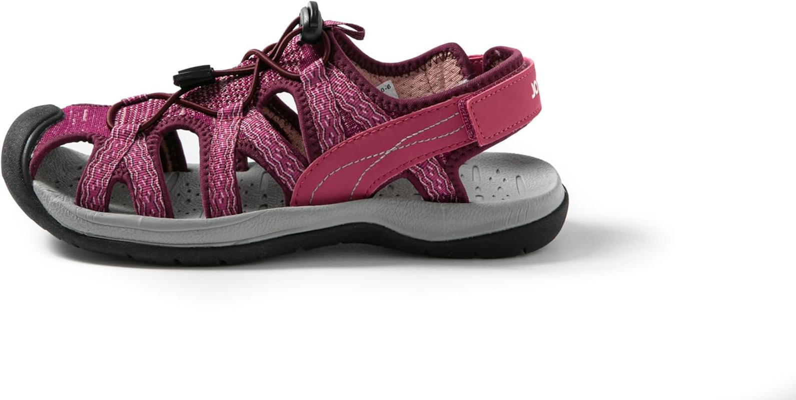 JOTA KA Trekking-Sandalen F&uuml;r Damen, Sportlich, Wasserdicht, Rutschfest, Atmungsaktiv, Mit Kordelzug, F&uuml;r Wandern Und Sommer - Black image number 2