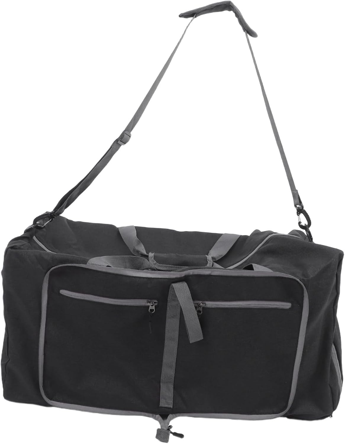 COMPUKAS Travel Tote Bag Collapsible Duffel Bag for Gym Overnight Airline Luggage Oxford Cloth Easy Folding Sturdy Lightweight image number 6