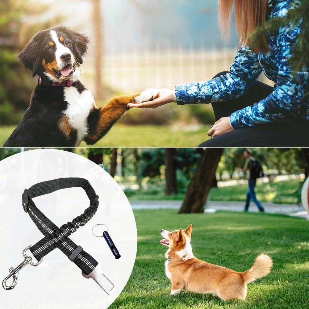 Dog Harness for Car Adjustable Attachment for Dogs and Cars with Elastic Cord Shock Resistant for Dogs and Cats image number 3