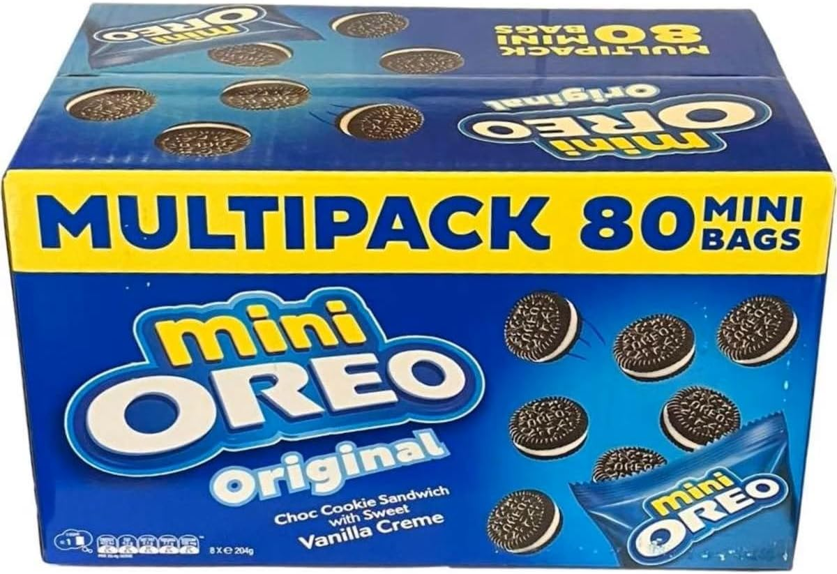 Oreo Original Cookies 80 Mini Bags