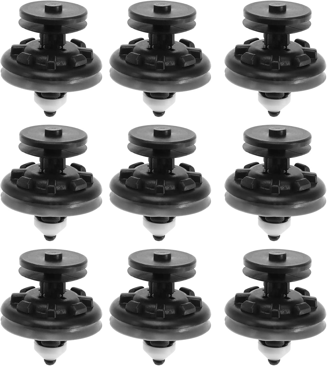 Ecsing 40Pcs Door Card Panel Trim Clips Replacement 6Q0868243 50267052 7L6868243 Compatible with VW T5 T6 Compatible with Golf Compatible with Polo Plastic image number 2