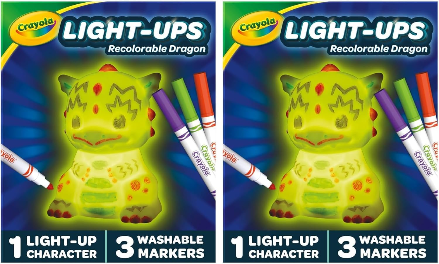 Light-Ups Dragon - Small (Pack Of 2), Modern