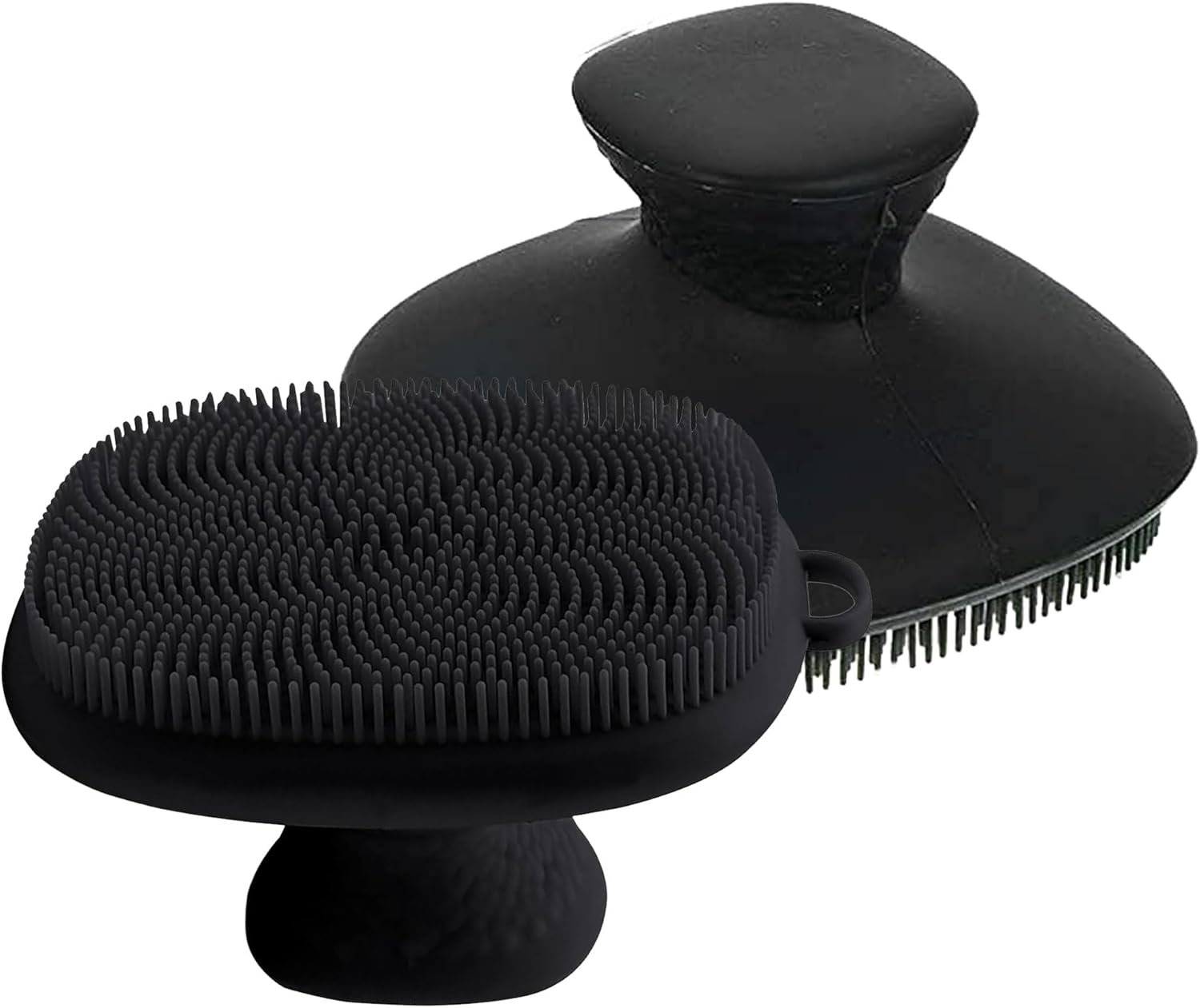 Silicone Face Scrubber, Face Exfoliator Brush, Manual Facial Cleanser Brush for Gentle Massage & Face Scrub for Women & Men, Facial Cleansing Brush, Exfoliating Brush, Soft Face Scrubber