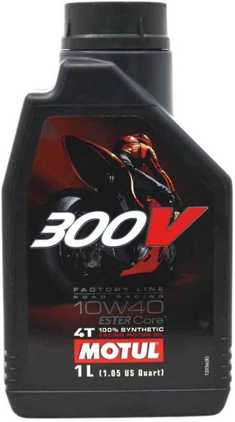 Motul 300V 4T Factory Line 10W-40 Synthetic Oil 1 Liter (104118) image number 3