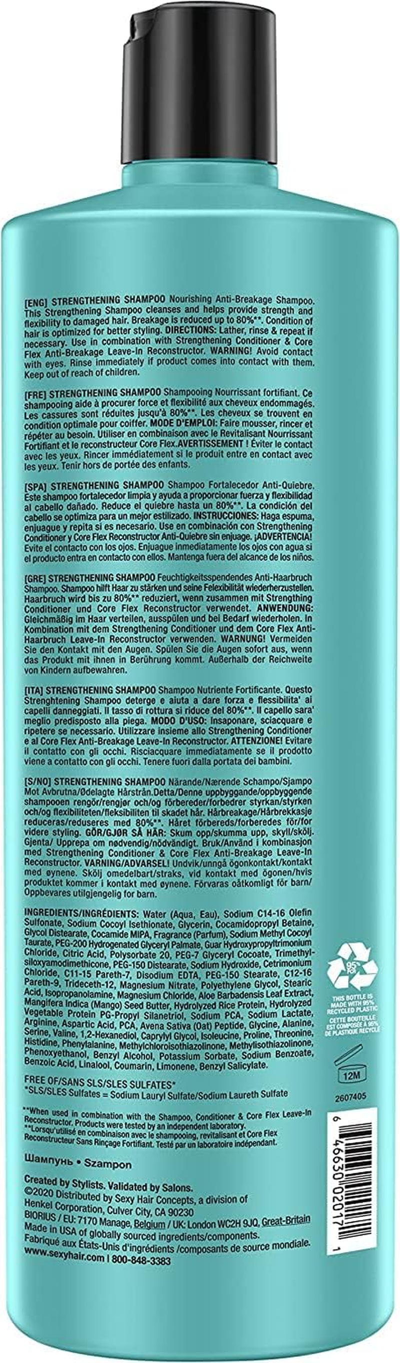 Sexy Hair Healthy Color Lock Shampoo by Sexy Hair for Unisex - 33.8 Oz Shampoo image number 1