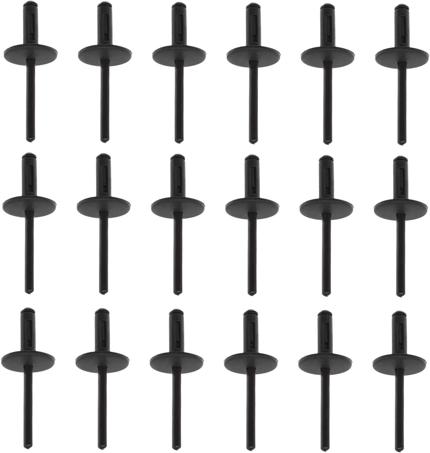 SING F LTD 50Pcs 6Mm Blind Rivet Fasteners Compatible with BMW 3 Series Mini 51717002953 image number 2