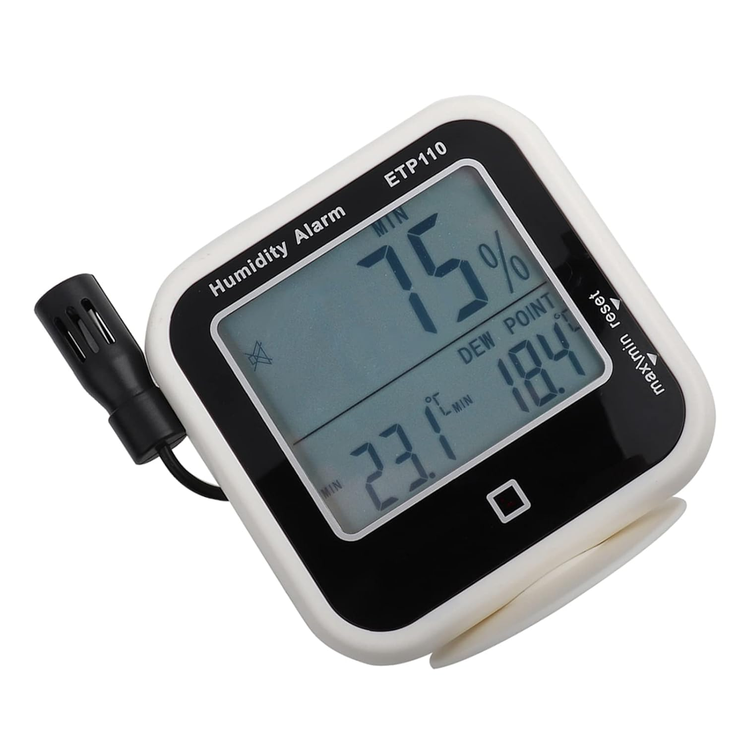 CHICIRIS LED Alarm Digital Hygrometer ETP110 Dew Point Meter - Ideal for Field Applications image number 5