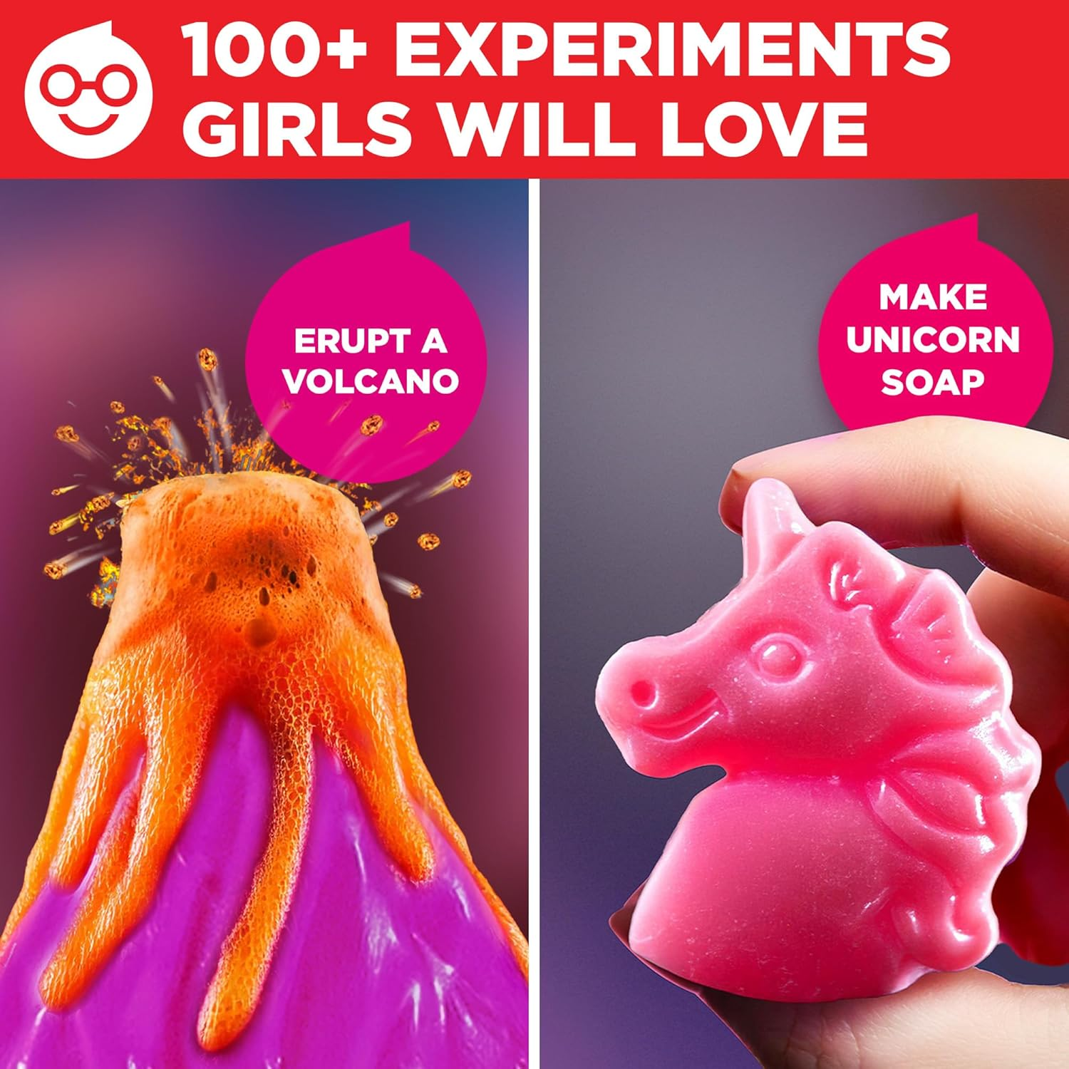 Doctor Jupiter Girls Super Science Kit for Kids Ages 6-8-10-12 | Easter, Birthday Gift Ideas for 6,7,8,9,10,11,12 Year Old Girls | STEM Learning & Educational Toys with 100+ Experiments image number 4