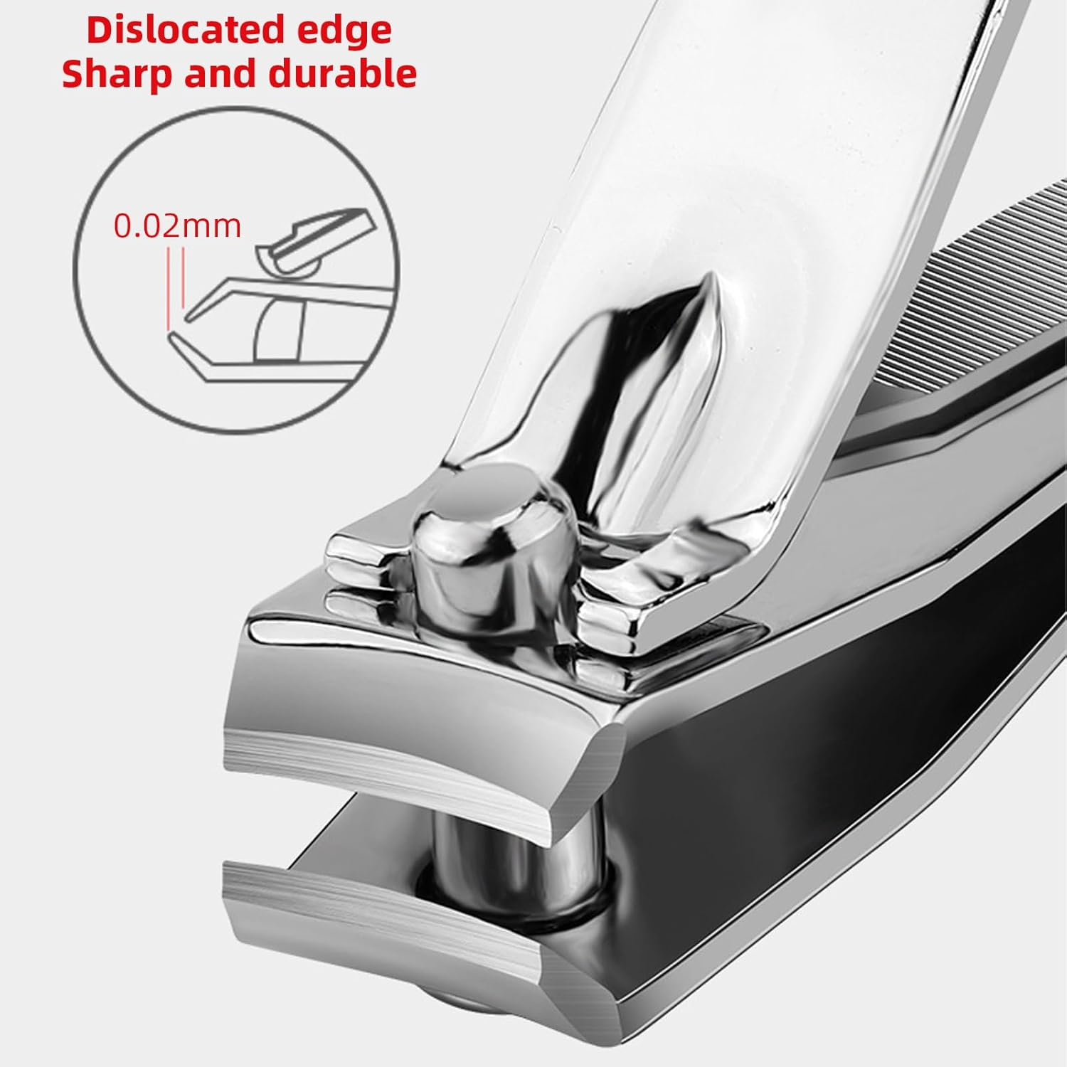 Xlihdzum Nail Clippers Set - Ultra Sharp Stainless Steel Nail Cutter with File for Men & Women, Travel Nail Kit for Precise Trimming at Home or On-The-Go (Durable & Portable) image number 5