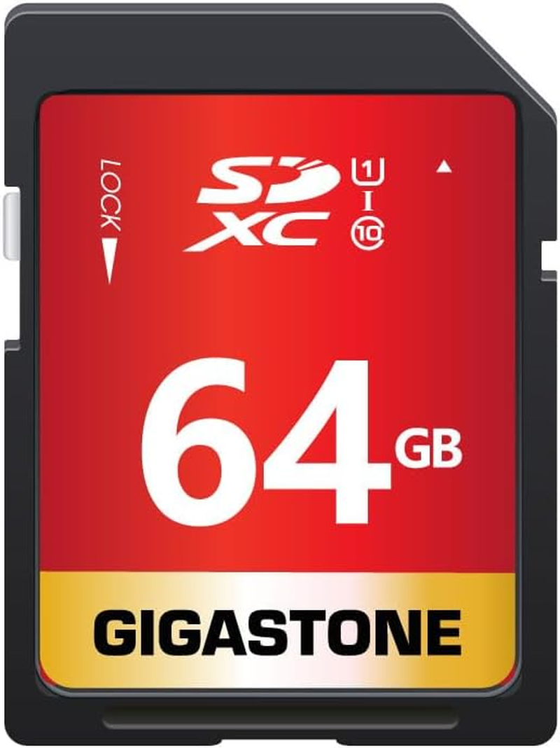Gigastone 64GB Class 10 UHS-1 U1 Prime SD XC Memory Card up to 45Mb/S [Compatible with Canon EOS Rebel T5 T5I T6 T6I 80D 6D SL1 Nikon D3300 D5500 D5600 D7200 D750 Sony Pentax Kodak Olympus Panasonic] image number 5