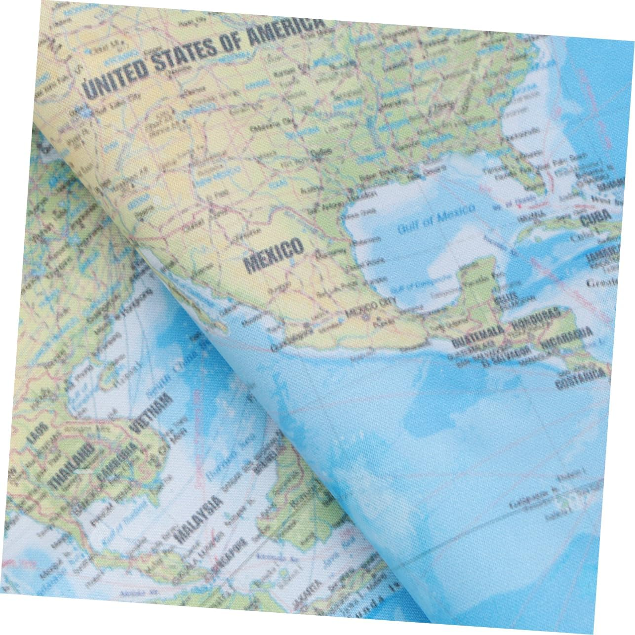 CHILDWEET Map Poster Wall Art High-Resolution Decorative Picture for Home Office Bedroom Premium Quality Wall Decoration Present Idea