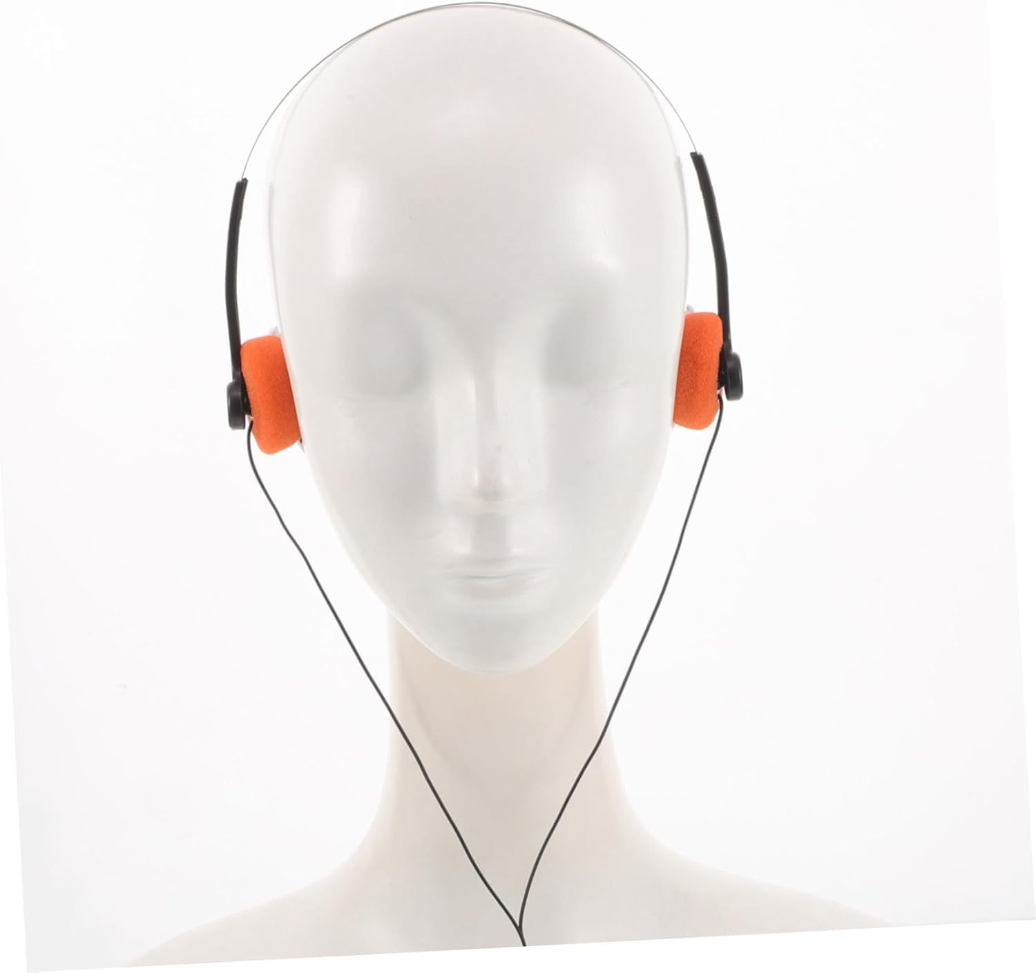 HOOTNEE Lightweight Retro Headphones for Students Adjustable Headband Cushioned Ear Pads Comfortable Fit for Classroom Library Use Vintage Style Educational Headphones image number 4