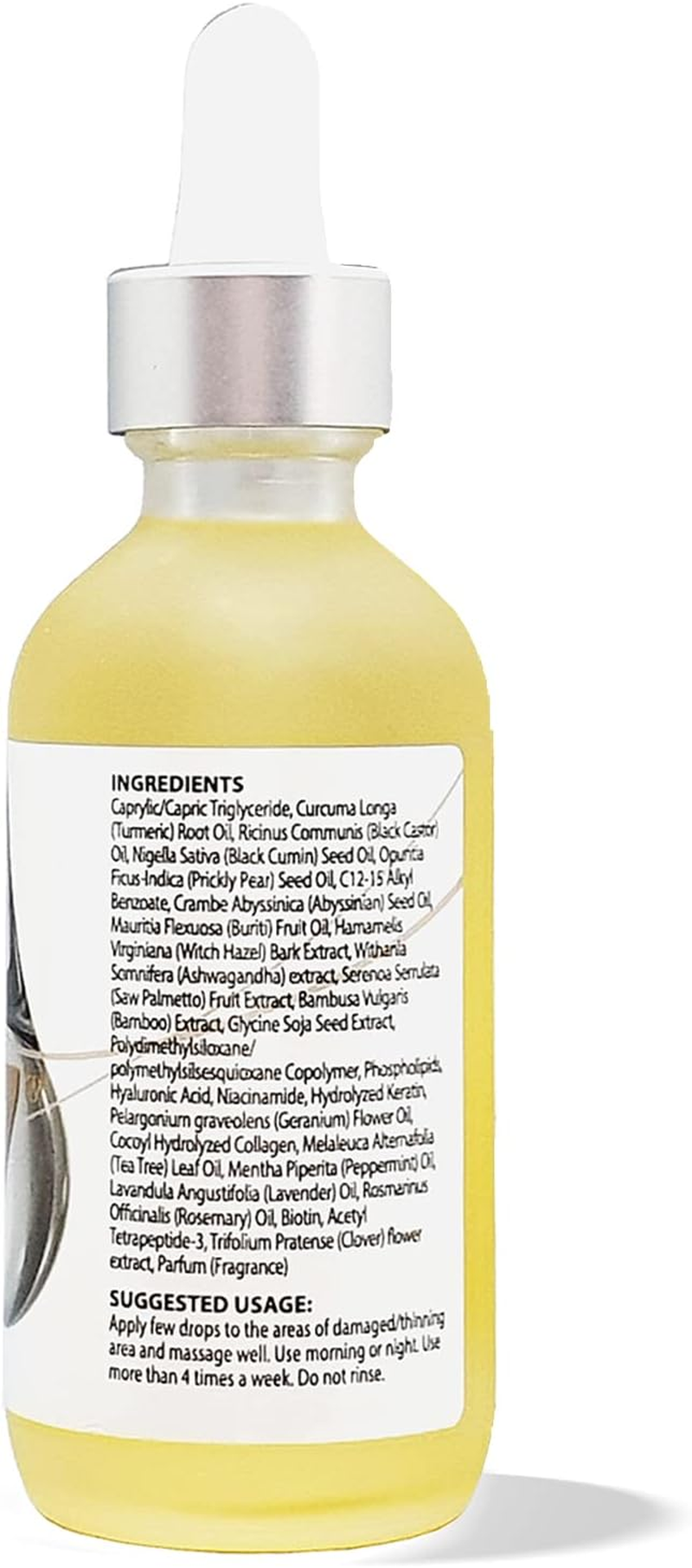 BIO7 KERATIN GROWTH DROP W/ CERAMIDE + NIACIN + PEPTIDE &ndash; 2 Fl Oz &ndash; Combines the Power of Hair Strengthening Keratin, Improve Scalp Condition for Hair Growth, Nourish Niacin and Grow-Promoting Peptide, Improve Silky Soft & Smoothness, No More Hair Loss Defense System - by Natures image number 2