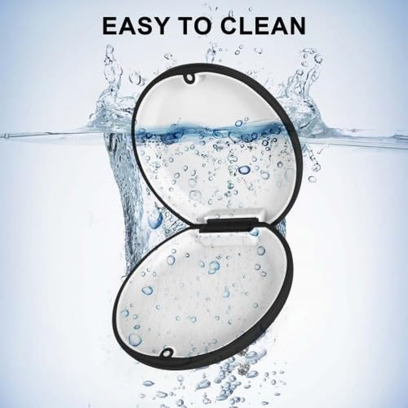 Denture Retainer Box, Premium Orthodontic Denture Box, Slim Dental Case, Aligner and Retainer Case with Magnetic Closure, Compact Mouth Guard Case for Bite Splint & False Teeth image number 4