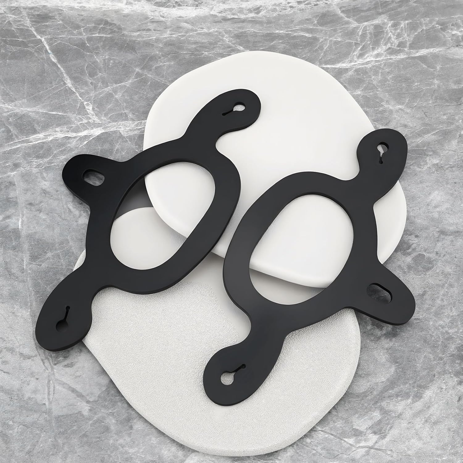 Be in Your Mind 4Pcs Rubber Spur Straps Tie-Down Straps Spur Tie-Down for Training Horses image number 2