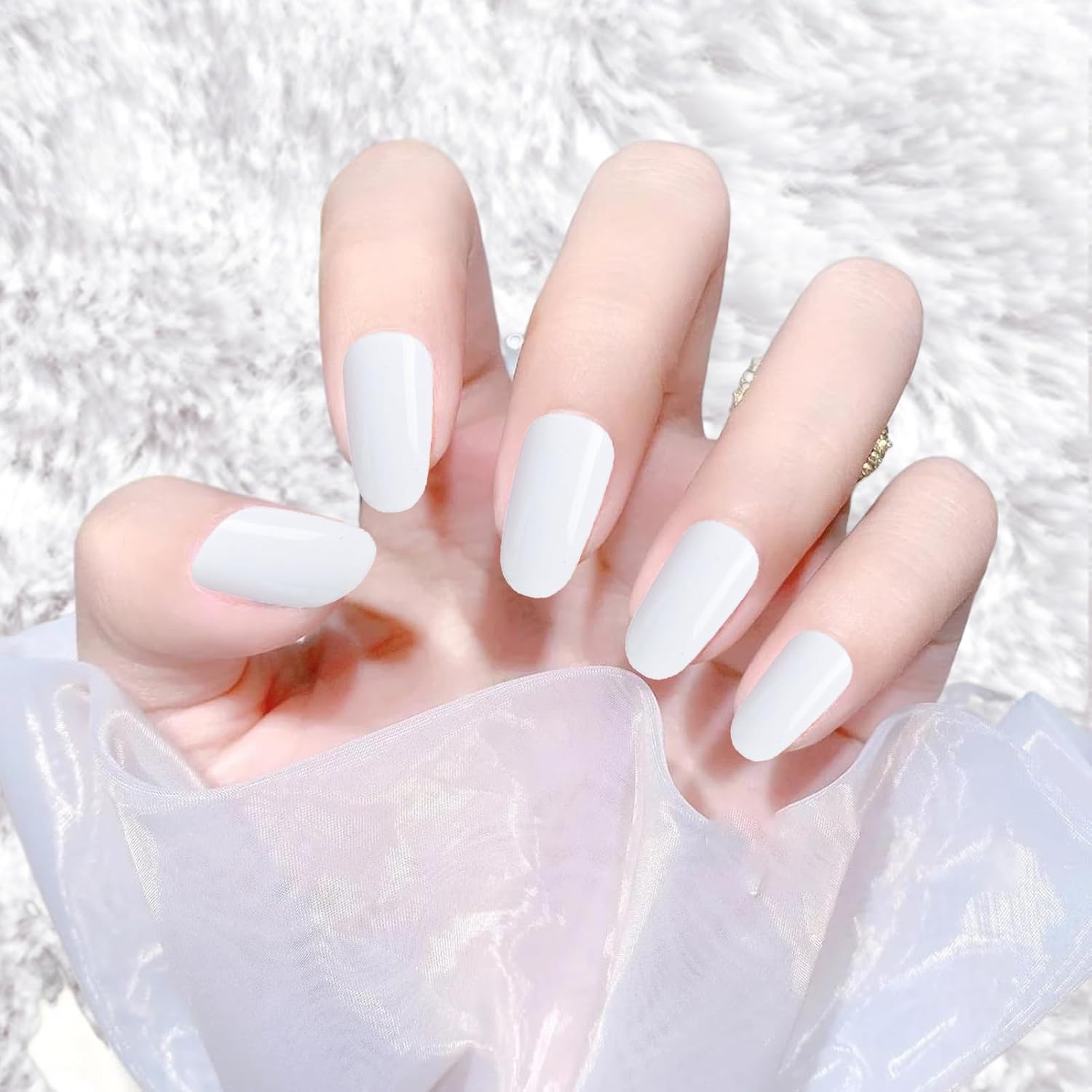 UV Nail Polish Set Mini Gel Shellac White Pink Nude Orange Yellow Colour Gel Nails Pastel Glitter for Nail Studio Design - 03 image number 2