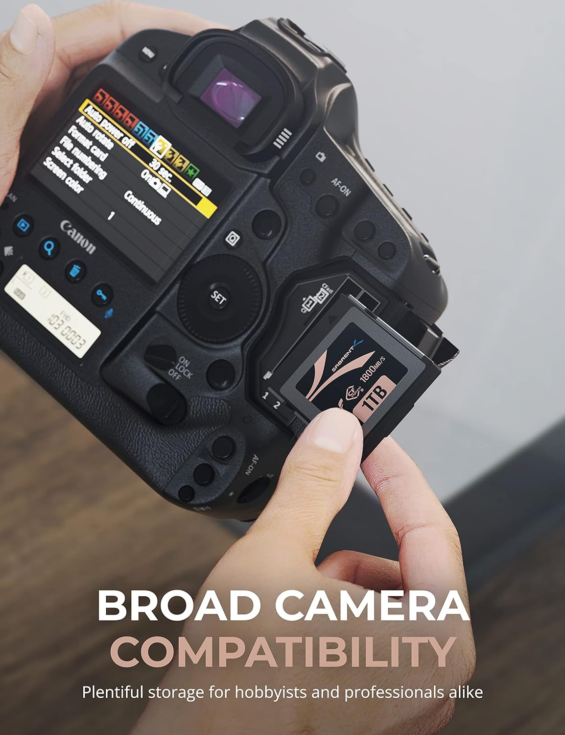 SABRENT Rocket CFX PRO 1TB Cfexpress Type B Memory Card R1800Mb/S W1700Mb/S (CF-XXIT-1TB) image number 5