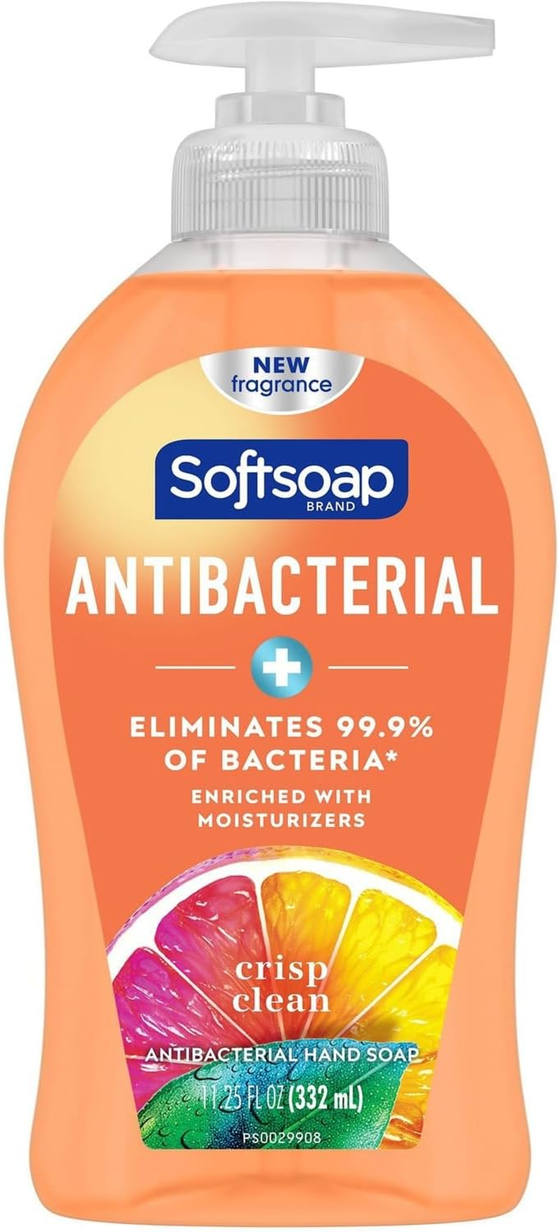 (Antibacterial Crisp Clean, 330Ml) - Softsoap Liquid Hand Soap Pump, Antibacterial Crisp Clean, 330Ml image number 2