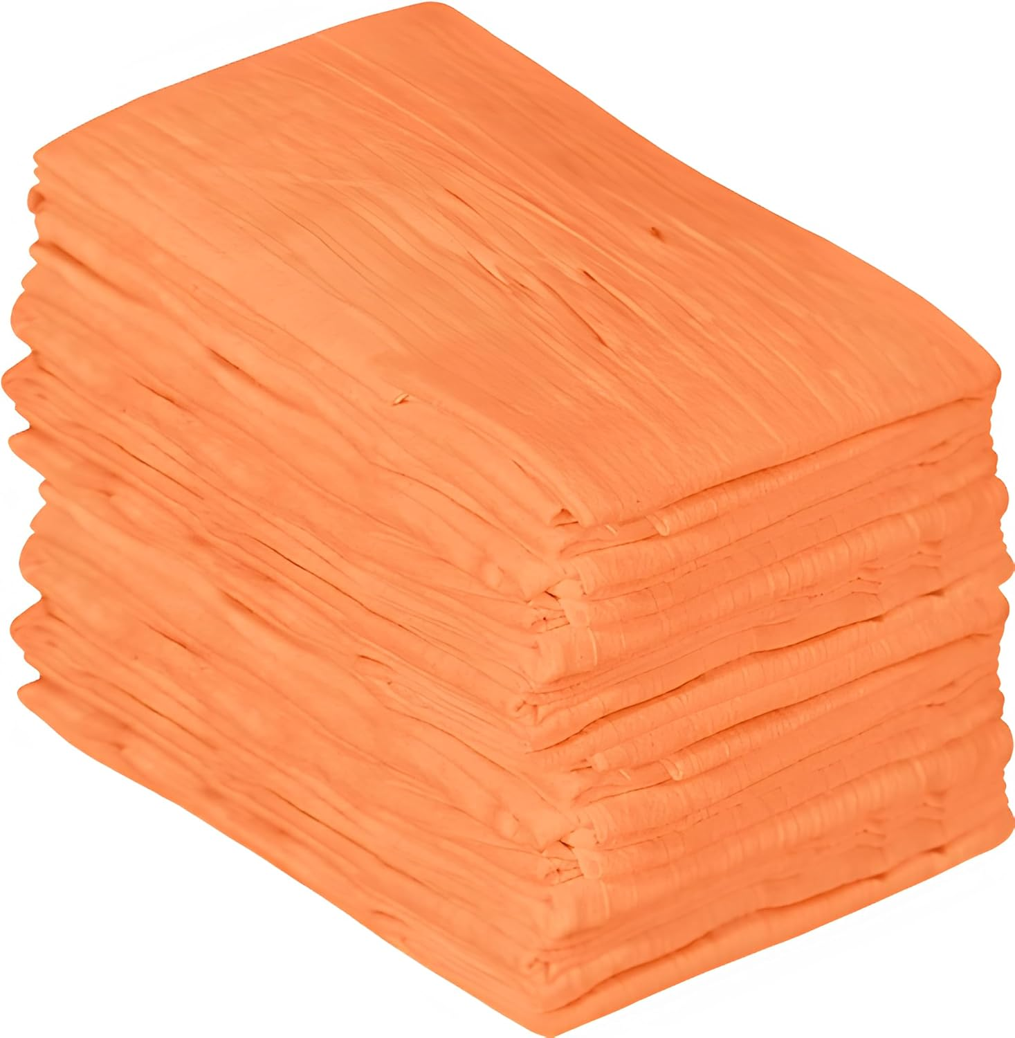 Hemi Home Flour Sack Kitchen Towels (Orange, 12 Pack), 100% Cotton 28 X 28 Inches Cloth Napkins, Multi Purpose Dish Cloth | Tea Towels | Kitchen Towels&hellip; image number 2