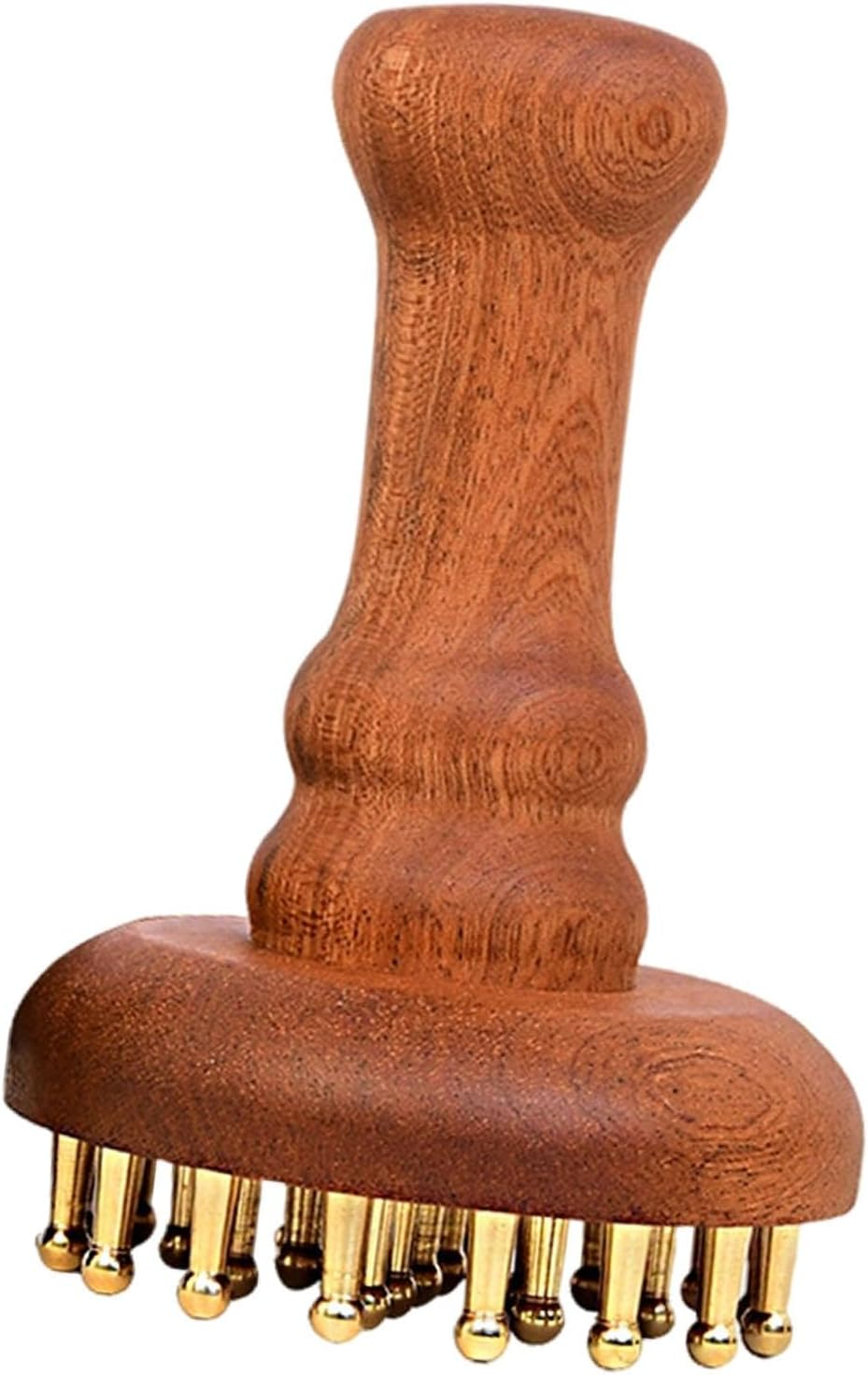 Hzskjyt Wooden Massage Body Brush 29 Brass Tooth Deep Tissue Women Men Gift Portable image number 5