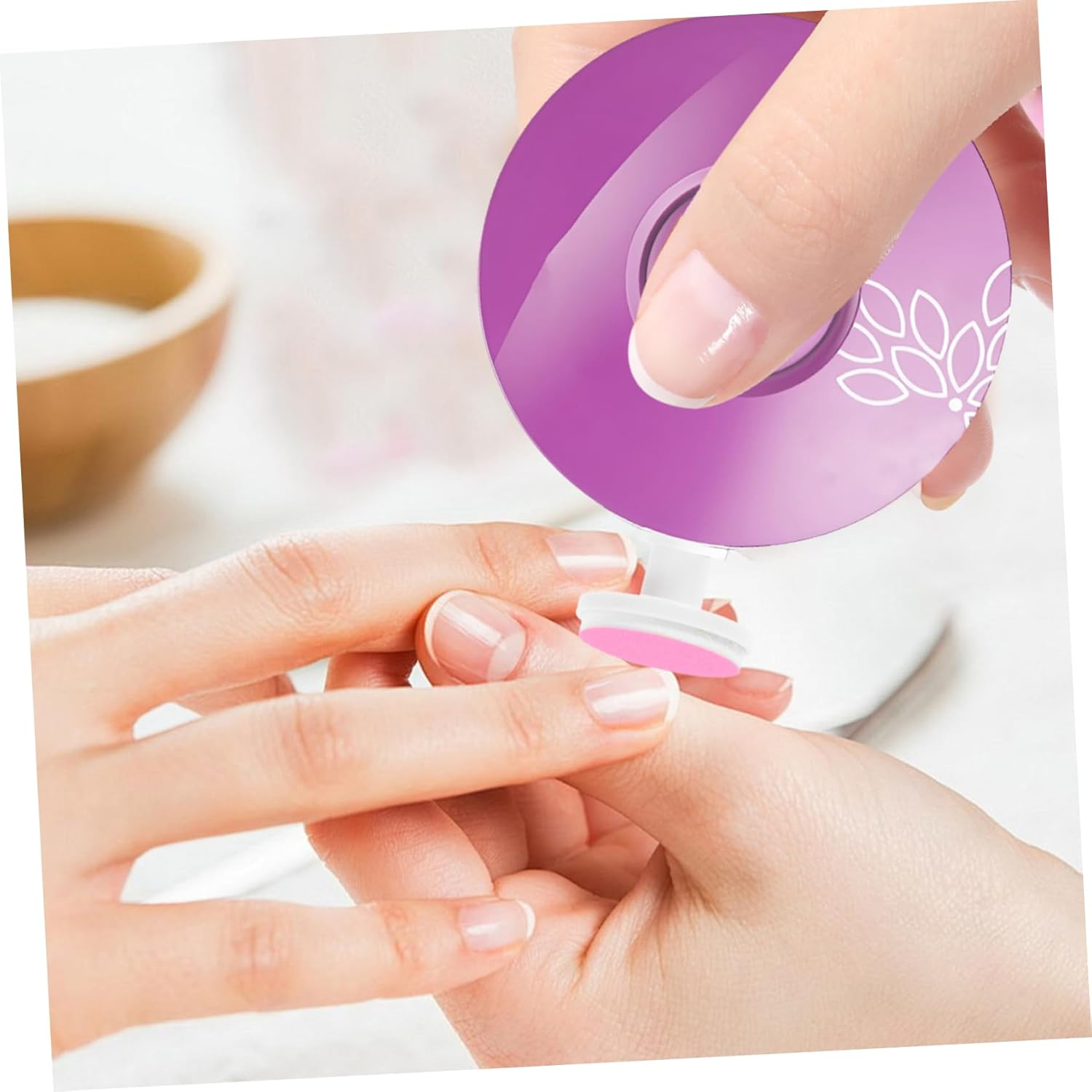 BCOATH 6Pcs Armor Replacement Sheet Electric Nail File Nail Trimmer Replacement Pads Nail Buffer Replacement Pads Nail File Replacement Pads Nail Trimmer for Sandpaper image number 2