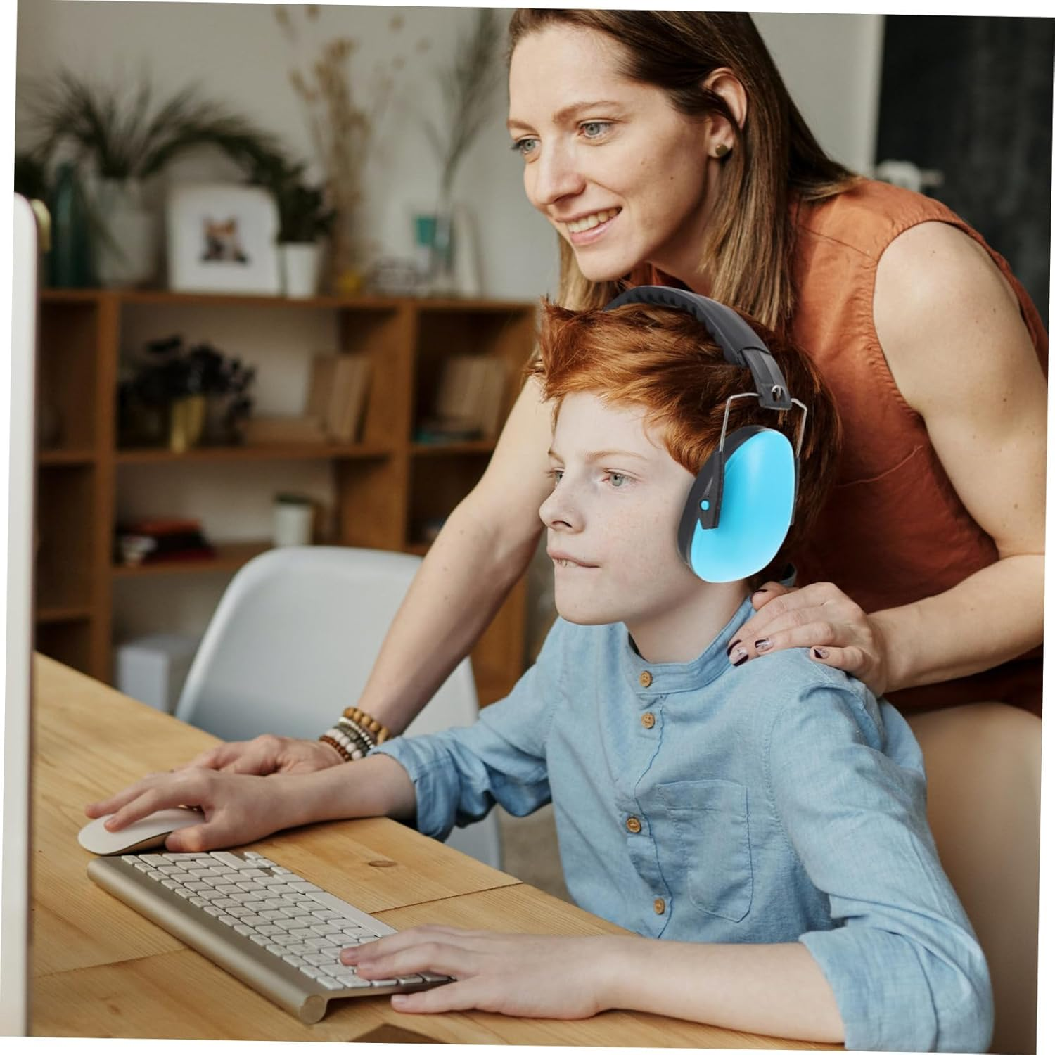 ARTIBETTER Soundproof Noise Cancelling Earbuds Snoring Headphones for Plane Head Phones Ear Muffs Band Green High-Density Sponge image number 4