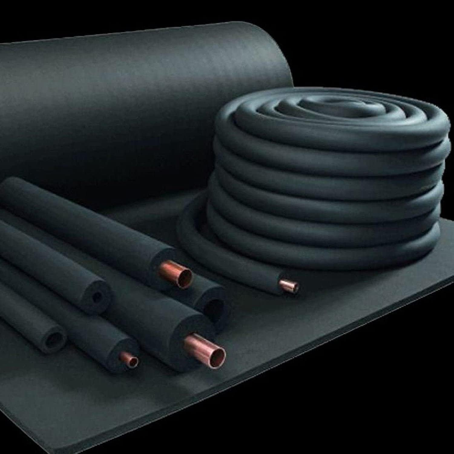 URBEST Pipe Insulation Tubing 1/2" X 3/8" Heat Preservation Insulated 6-Foot Length Handle Grips (13X9Mm) image number 2