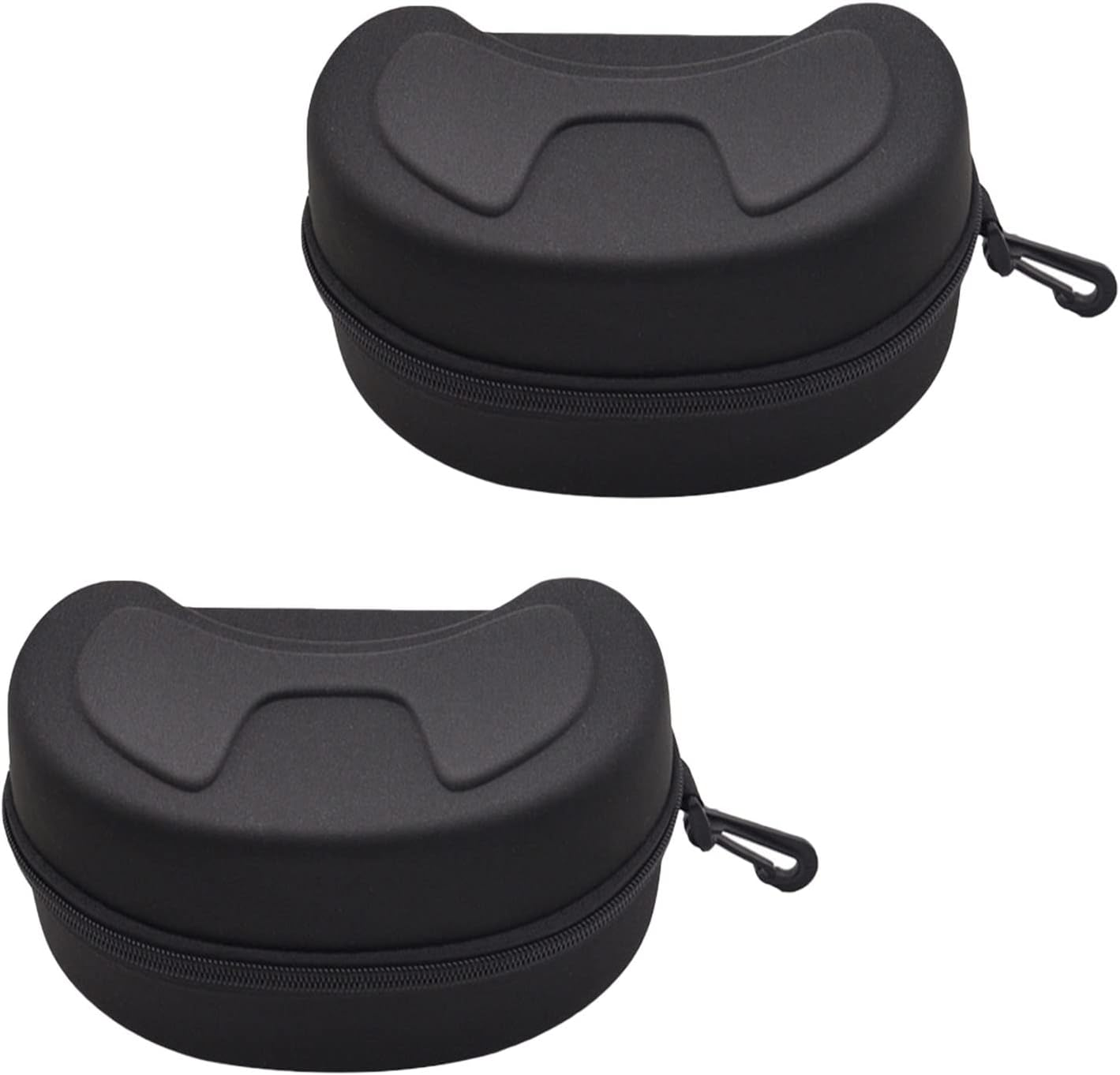 CENZICOM Large Hard Sports Glasses Case, Snow Goggles Box, Sports Glasses Storage Holder, Protective Goggle Case，2Pcs