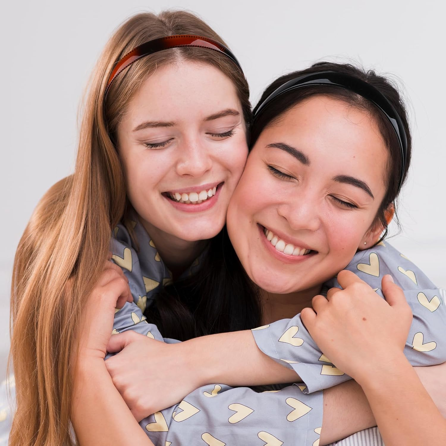 Simple Plastic Headband Hair Hoop Plastic Headbands for Women with Teeth Black Brown Headwear Ladies Hair Acessories image number 4