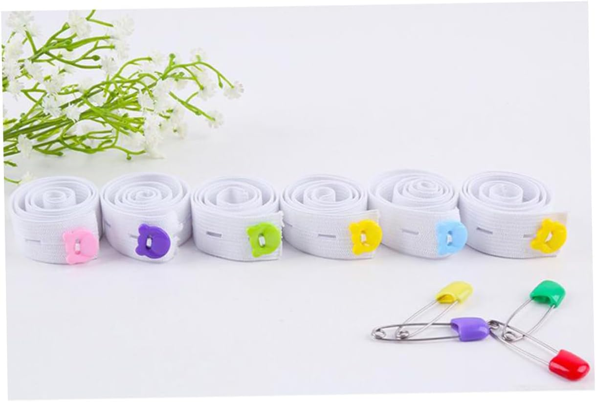 20Pcs Fold over Elastic Boy Girl Diaper Tape Fixing Belt Fasteners for Diaper Strips Use Newborn Random Style image number 4