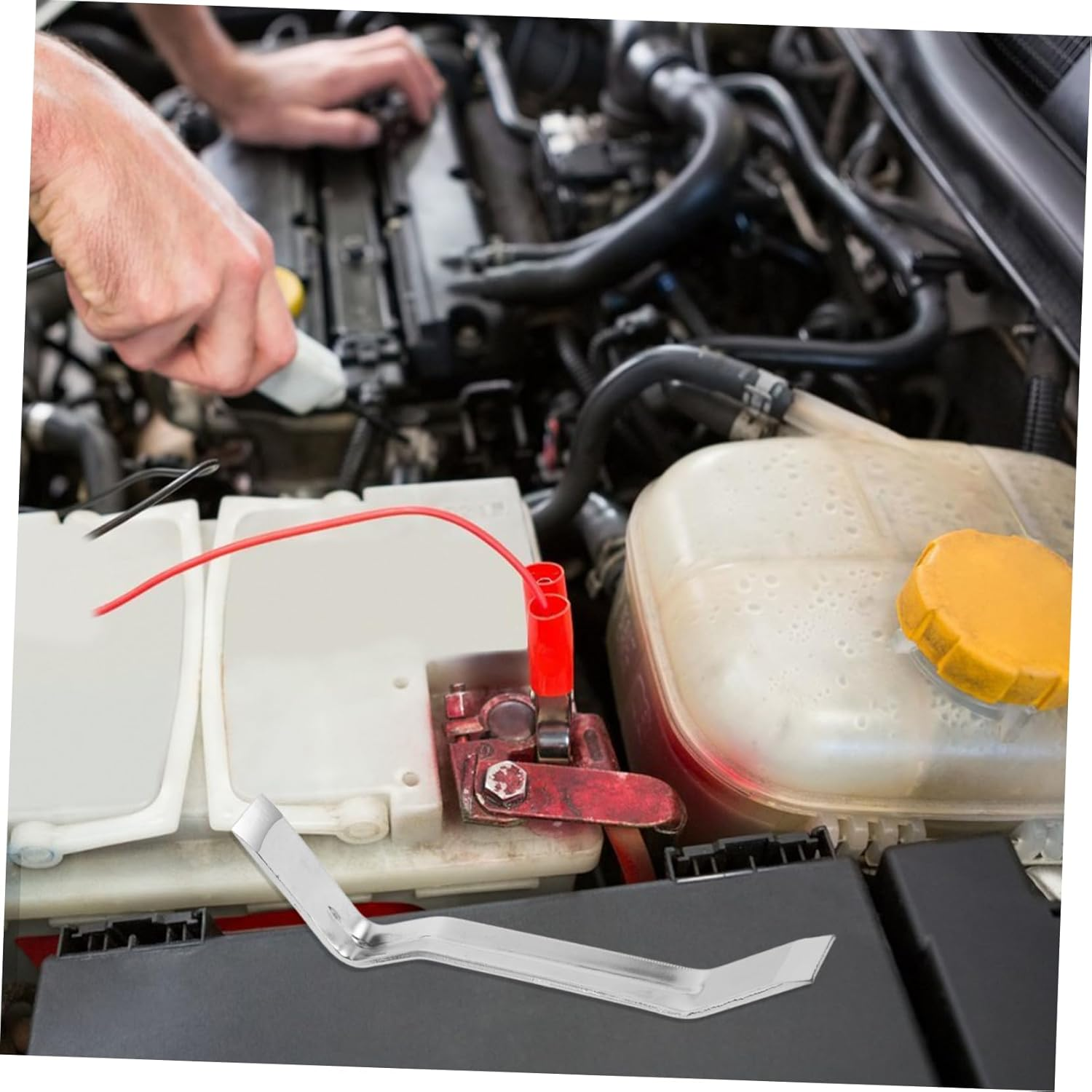 PENIKOKO Brake Adjusting Tool and Lever for Car Brake System Maintenance Sturdy Adjuster Compatible with Drum Automotive Hand Tool for Efficient Adjustment and Fluid Replacement image number 6