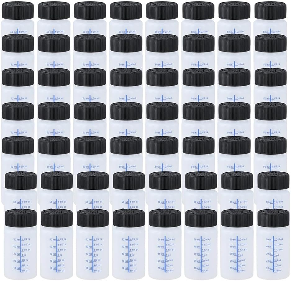 60PCS 56.7G Touch up Paint Containers - Empty Paint Touch up Bottles with Brush, Mixing Ball for Fixing Car Scratches image number 2