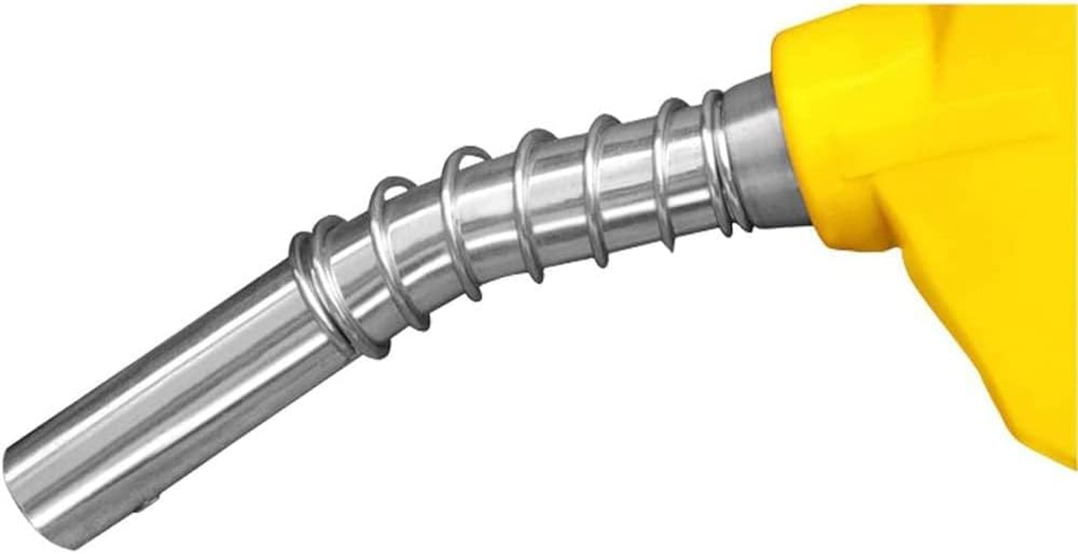 25Cm Fuel Delivery Gun with 1 Inch Inlet Gasoline Diesel Petrol Oil Nozzle Dispenser Auto-Off Flow &frac34; image number 5