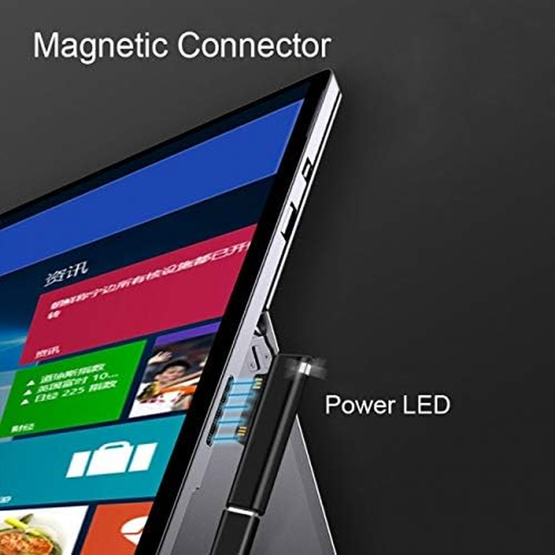 NFHK DC 15V Type-C USB-C Female to Surface Pro7 Pro6 Pro5 Pro4 Pro X Go Book Charge Adapter image number 1